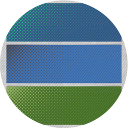 Round Machine Washable Transitional Blue Rug, wshpat512