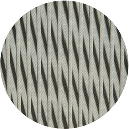 Round Patterned Gray Novelty Rug, pat516
