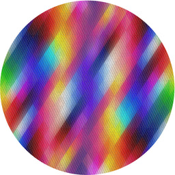 Round Machine Washable Transitional Gunmetal Gray Rug, wshpat51