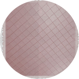 Round Patterned Rose Gold Pink Novelty Rug, pat525