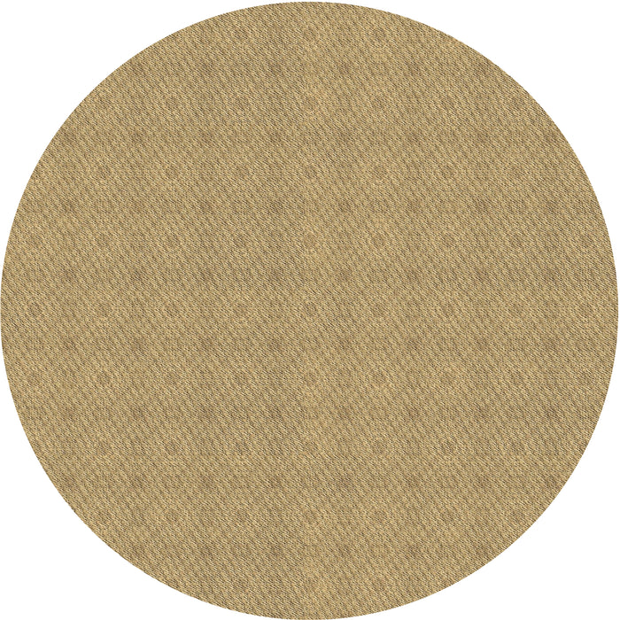 Round Machine Washable Transitional Light Brown Rug, wshpat639