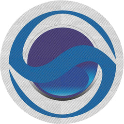 Round Machine Washable Transitional Pale Blue Lily Blue Rug, wshpat650