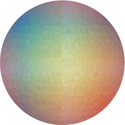 Round Machine Washable Transitional Raspberry Purple Rug, wshpat790