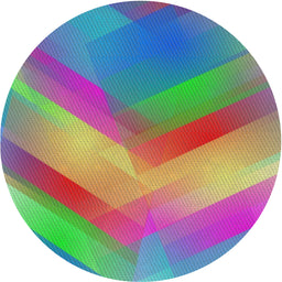 Round Machine Washable Transitional Green Rug, wshpat798