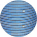 Round Machine Washable Transitional Sapphire Blue Rug, wshpat838
