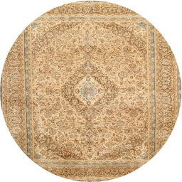 Square Machine Washable Traditional Chocolate Brown Rug, wshtr1112