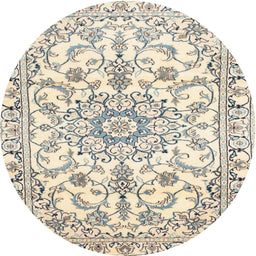 Square Machine Washable Traditional Vanilla Gold Rug, wshtr1177