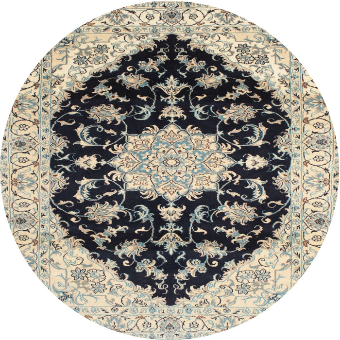 Square Machine Washable Traditional Brown Rug, wshtr1178