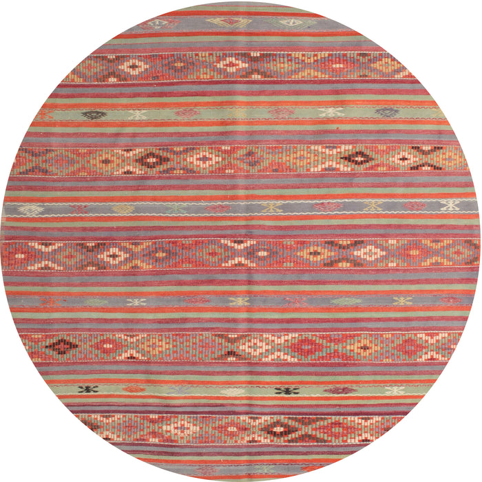 Square Machine Washable Traditional Fire Red Rug, wshtr1317