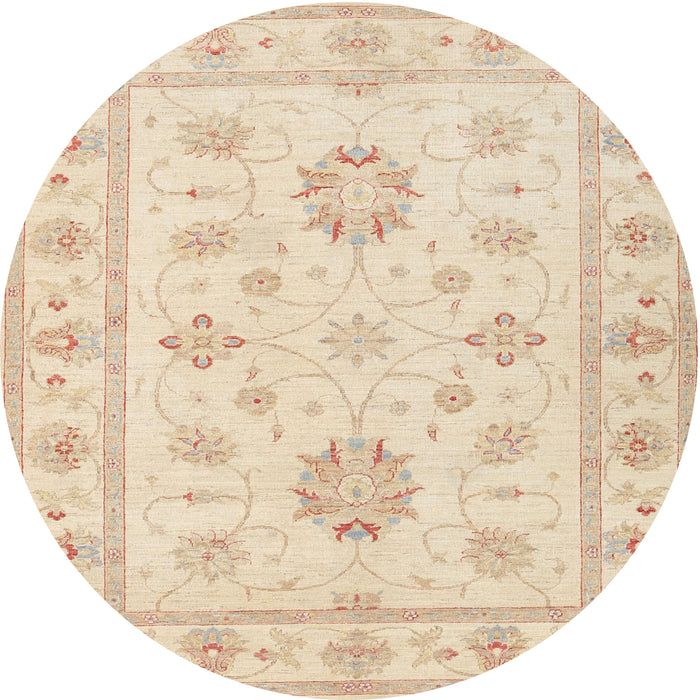 Square Machine Washable Traditional Gold Rug, wshtr1330