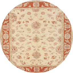 Square Machine Washable Traditional Brown Gold Rug, wshtr1351