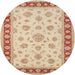 Square Machine Washable Traditional Brown Rug, wshtr1442