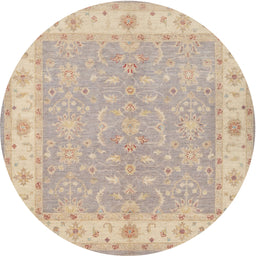 Square Machine Washable Traditional Brown Rug, wshtr1473
