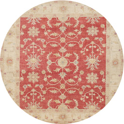 Square Machine Washable Traditional Brown Rug, wshtr1476