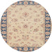 Square Machine Washable Traditional Rosy Pink Rug, wshtr1508