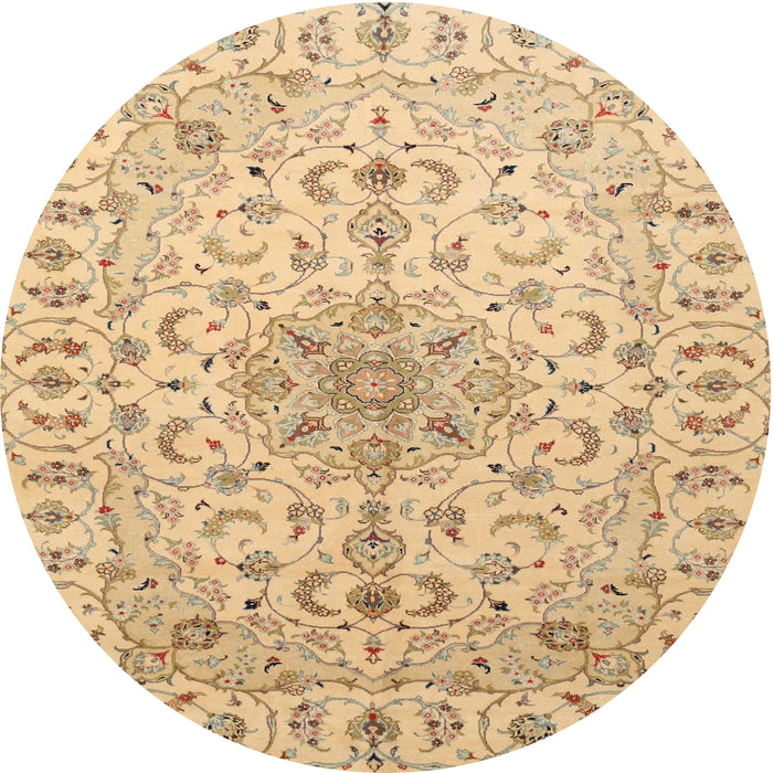 Square Machine Washable Traditional Peru Brown Rug, wshtr1516