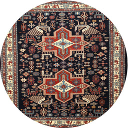 Square Machine Washable Traditional Dark Scarlet Red Rug, wshtr1520