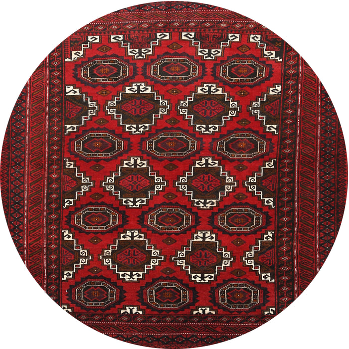 Square Machine Washable Traditional Dark Brown Rug, wshtr1532