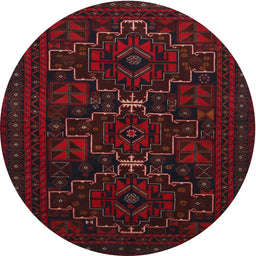 Square Machine Washable Traditional Bakers Brown Rug, wshtr1533