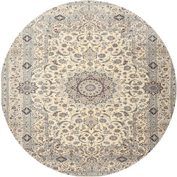 Square Machine Washable Traditional Vanilla Gold Rug, wshtr1574