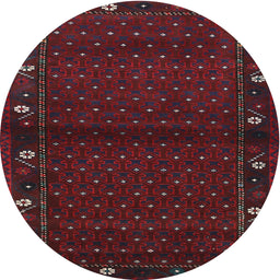 Square Machine Washable Traditional Bakers Brown Rug, wshtr1771