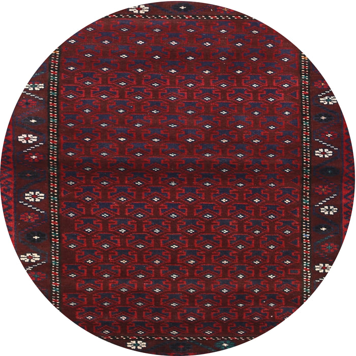 Square Machine Washable Traditional Bakers Brown Rug, wshtr1771