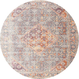 Square Machine Washable Traditional Desert Sand Beige Rug, wshtr1835