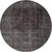 Square Machine Washable Traditional Ash Gray Rug, wshtr1854