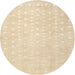 Square Machine Washable Traditional Khaki Gold Rug, wshtr2098