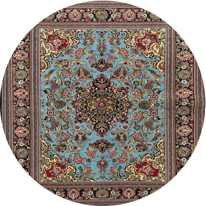 Square Machine Washable Traditional Bakers Brown Rug, wshtr2200