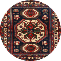 Square Machine Washable Traditional Brown Rug, wshtr2259