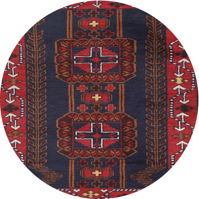 Square Machine Washable Traditional Tomato Red Rug, wshtr2347