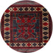 Square Machine Washable Traditional Red Wine or Wine Red Rug, wshtr2414