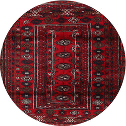 Square Machine Washable Traditional Bakers Brown Rug, wshtr2427