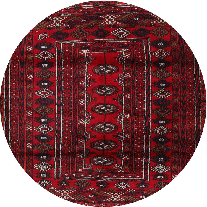 Square Machine Washable Traditional Bakers Brown Rug, wshtr2427