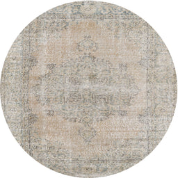 Square Machine Washable Traditional Rose G Pink Rug, wshtr2453