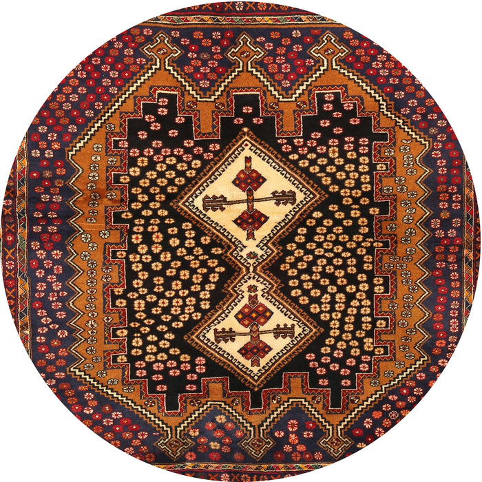 Square Machine Washable Traditional Deep Red Rug, wshtr2822