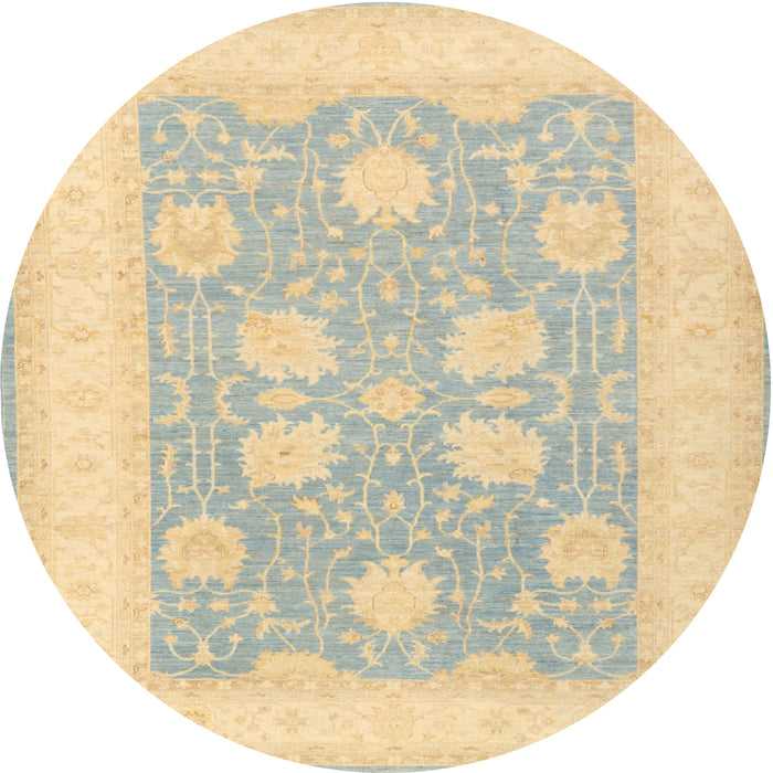 Square Machine Washable Traditional Brown Gold Rug, wshtr3009