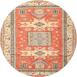 Square Machine Washable Traditional Chocolate Brown Rug, wshtr3022