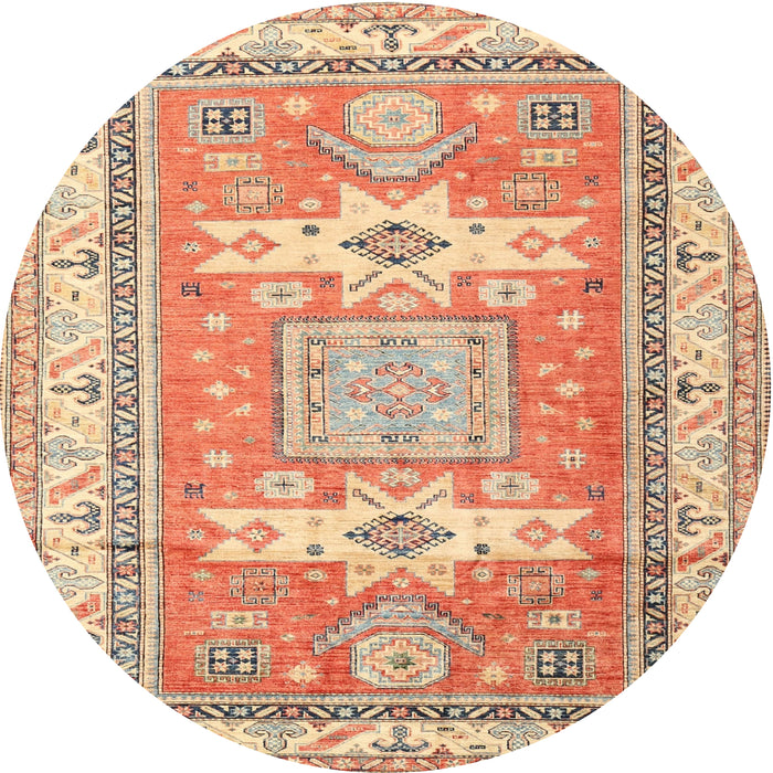 Square Machine Washable Traditional Chocolate Brown Rug, wshtr3022