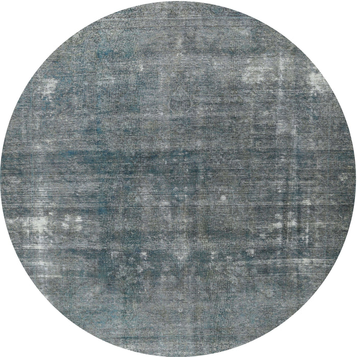 Square Machine Washable Traditional Gray Rug, wshtr3249