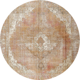 Square Machine Washable Traditional Peru Brown Rug, wshtr3288