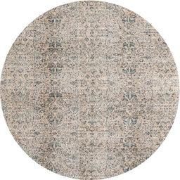 Square Machine Washable Traditional Desert Sand Beige Rug, wshtr3451