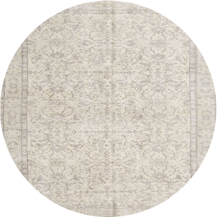 Square Machine Washable Traditional Tan Brown Rug, wshtr3583