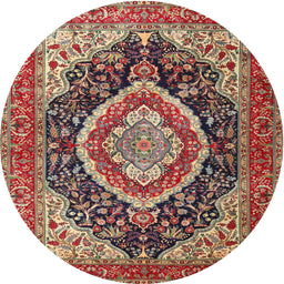 Square Machine Washable Traditional Fire Brick Red Rug, wshtr3603