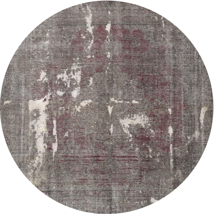 Square Machine Washable Traditional Rosy Pink Rug, wshtr3639