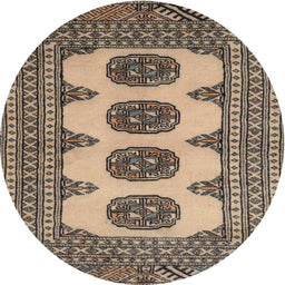 Square Machine Washable Traditional Coffee Brown Rug, wshtr364