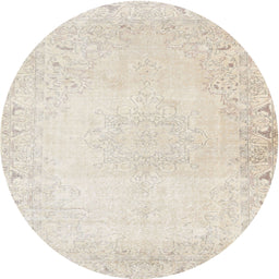 Square Machine Washable Traditional Tan Brown Rug, wshtr3737