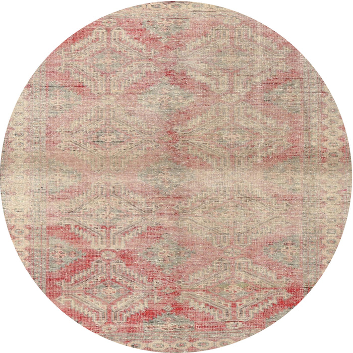 Square Machine Washable Traditional Brown Rug, wshtr3812