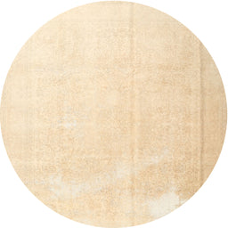 Square Machine Washable Traditional Gold Rug, wshtr3815